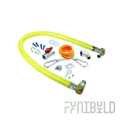 T&S Brass HG-2D-36SK-FF Safe-T-Link Gas Connector Hose 3/4
