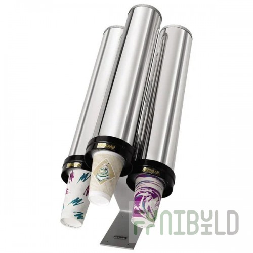 Modular 1008213 Countertop Stainless Steel 2-Dispenser Z-Stand