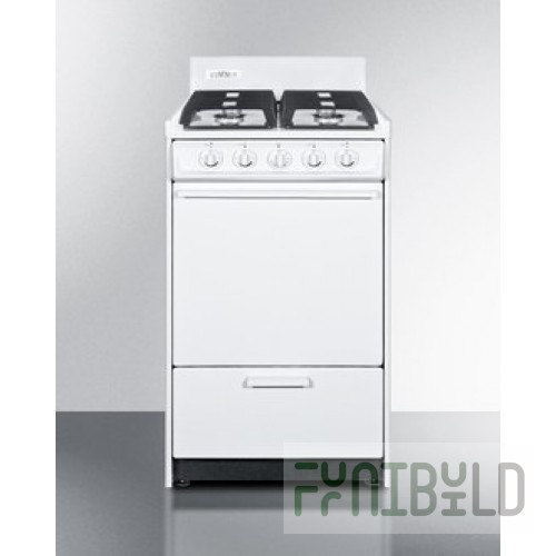Summit WTM1107ISW Gas Range 20