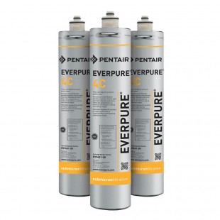 Everpure EV960100 3.25 Inch Water Filter Cartridge Reduces Chlorine Taste Odor