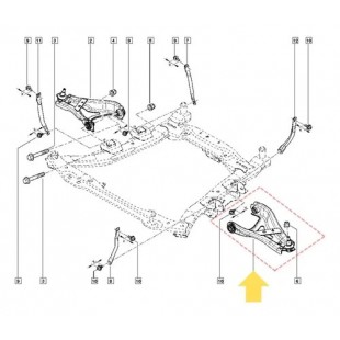 Titan Stainless 5CMDS-12 60 Inch Double Shelf Ceiling Mount with Tubular Legs Stainless Steel