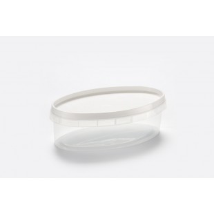 Jar boat 330ml, D=150x89mm, with seal, h=48mm