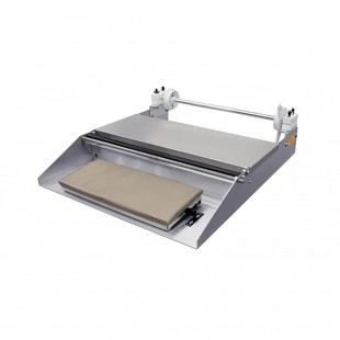 Omcan 14428 26 Inch Wrapping Machine Mounting Axle One Roll Aluminum and Stainless Steel