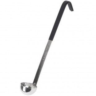 Vollrath 4980120 1 Oz Ladle Heavy Duty One-piece with Antimicrobial Stainless Steel