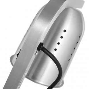 Hubert 31M-001 Kratos® Kratos Bulb Warmer One Bulb Model Silver Finish