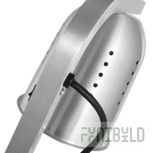 Hubert 31M-001 Kratos® Kratos Bulb Warmer One Bulb Model Silver Finish