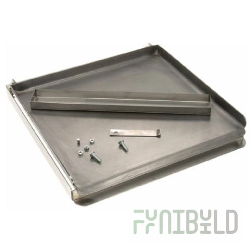 AllPoints MC24-8 24 Inch 4 Burner Gas Griddle with Removable Grease Tray