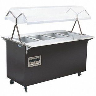 Vollrath 95020 32 Inch Size Operator Side Plate Rest Solid Surface