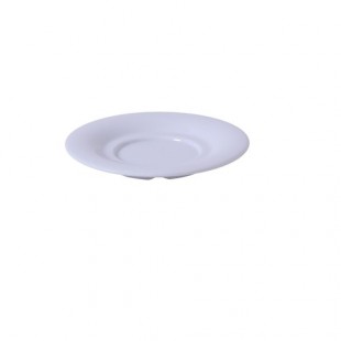 Yanco MS-9303WT 5-1/2 Inch Milestone Saucer White Melamine NSF Approved