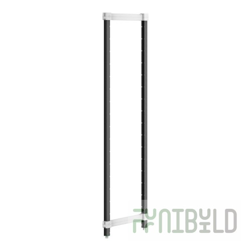Cambro EXPK2172480 21 Inch Post Kit For Camshelving Elements XTRA Plastic