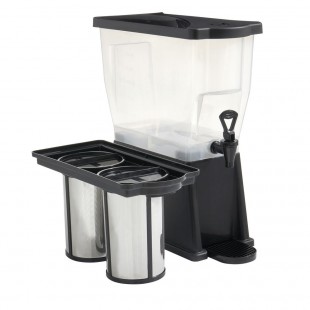 Hubert 69K-024 Kratos® Cold Drink Dispenser 2 Bowls 16