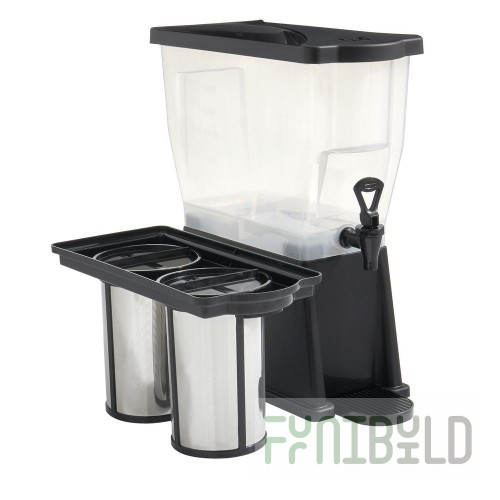 Hubert 69K-024 Kratos® Cold Drink Dispenser 2 Bowls 16