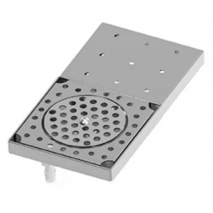 Eagle UBGR 6 Inch Glass Rinser with Heavy Gauge Stainless Steel Pan