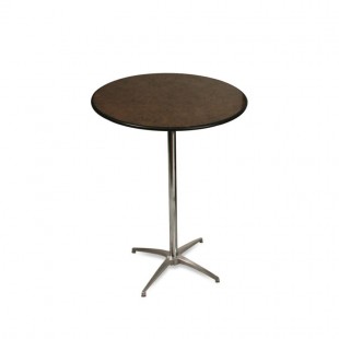 Forbes Industries PLY36RDMXEIC-TCH-WB 36 Inch Round Table Plywood with MAXX Edge Chrome Base Forbes Industries PLY36RDMXEIC-TCH-WB 36 Inch Round Table Plywood with MAXX Edge Chrome Base