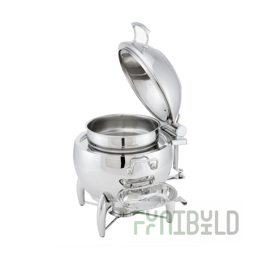 Walco Idol from Steelite International WLWI55LGL 6 Qt. Rectangle Stainless Steel Chafer Set