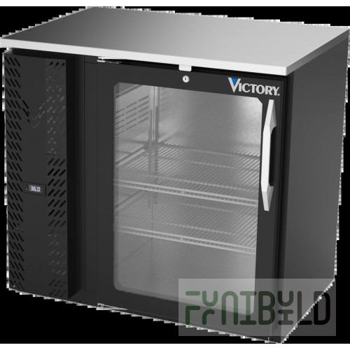 Victory VBBN36HC-G-B Back Bar Refrigerator One-section 36