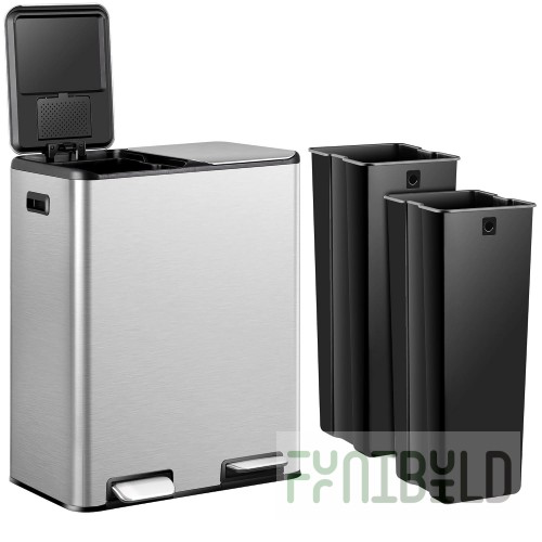 Titan Stainless PTC 6 Inch Provisions for Trash Can Stainless Steel Mounting - Heavy Duty