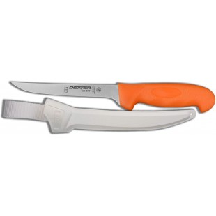Dexter Russell UC136FF-PCP 6 Inch Blade 11 Inch Overall Flexible Knife Rubber Orange