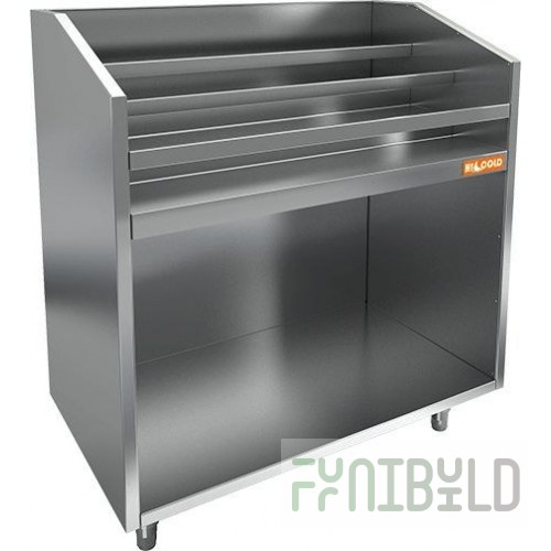 Liquor ladder Hicold NBMLL-10/7BK (1000x700(800)x850 in, with side)