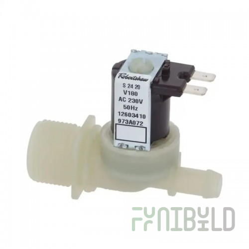 Solenoid valve coil Krupps 103370, single, 180°, 50Hz, 220V