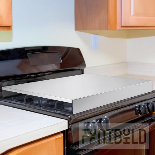 AllPoints 8057462 14 Inch 2pc Stainless Steel Cooking Covers with Efficient Design