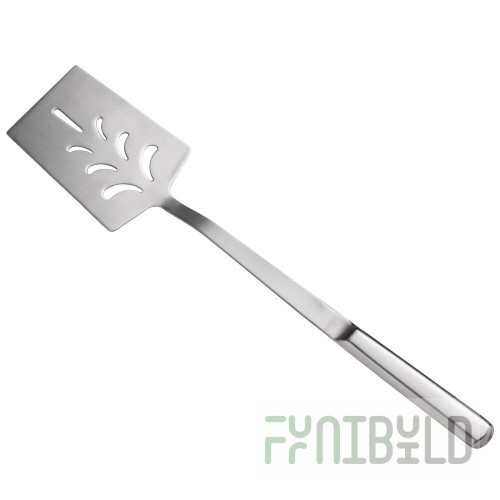 American Metalcraft SPT14 14 Inch Turner Perforated Hollow Handle Stainless Steel