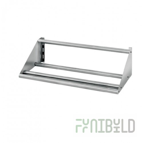 Advance Tabco DT-6R-48 48 Inch Wall Mount Drainage Shelf with Tubular Design Stainless Steel
