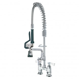 Krowne 18-408L Pre-Rinse Assembly 1.2 GPM with Add-on Faucet and Check Valves