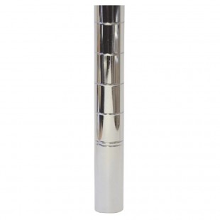 Omcan 31375 34 Inch Post Without Leveler Chrome Finish NSF