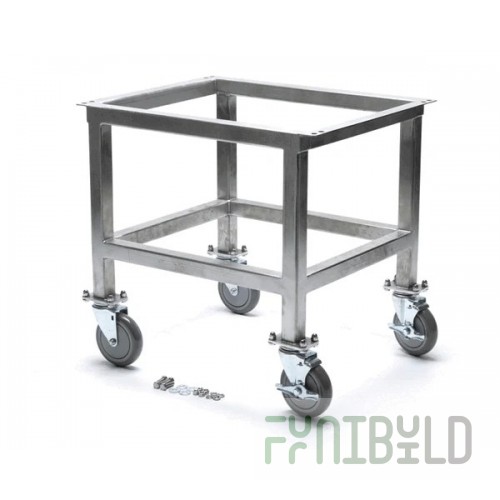 TurboChef HCT-3004-2 20 Inch Stainless Steel Cart with Locking Casters