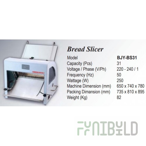 Switch S of bread slicing machine BS31