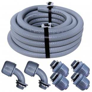 Perlick 550TR 3/8 Inch Vinyl Connector 4 Foot Translucent Tube with Durable Construction