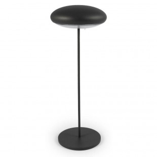 AllPoints 78239 31 Inch Cube Table Corrosion Resistant Portable Anthracite