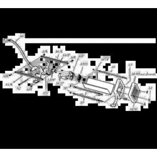 Alegacy Foodservice Products A14B Blade Locking Screw Only For French Fry Cutter