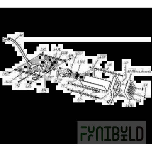 Alegacy Foodservice Products A14B Blade Locking Screw Only For French Fry Cutter