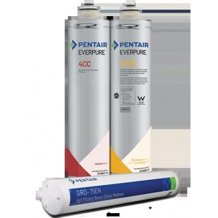 Everpure EV997625 Conserv 75S RO System Cartridge Kit with 4FC5 Carbon Filter