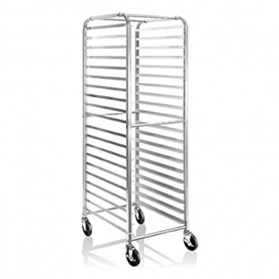 Roll-in trolley for combi steamer TSh-PK-16 for 16 levels (16 for sheets 400x600 in, 740x600 (720) x1785 in)