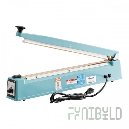 Omcan 14432 14 Inch Impulse Bag Sealer Automatic Stainless Steel Electric