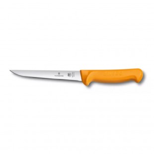 Victorinox 5.8401.16 6 Inch Blade Boning Knife Normal Edge Orange Handle