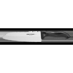 Dexter 36004 Santoku Knife 7 Inch High Carbon Steel with Polypropylene Handle Black