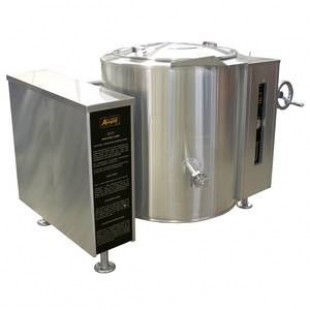 AccuTemp ALTLGB-80 49 Inch Gas Tilting Kettle with 304 Stainless Steel Liner 131400 BTU