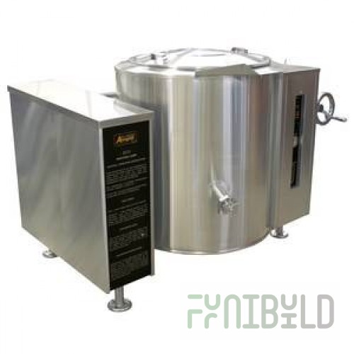 AccuTemp ALTLGB-80 49 Inch Gas Tilting Kettle with 304 Stainless Steel Liner 131400 BTU