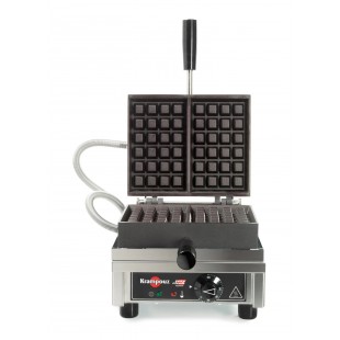 Eurodib WECCHCAS Krampouz Waffle Maker 4x7 Liege 90° Opening