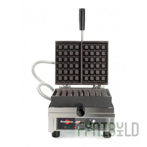 Eurodib WECCHCAS Krampouz Waffle Maker 4x7 Liege 90° Opening