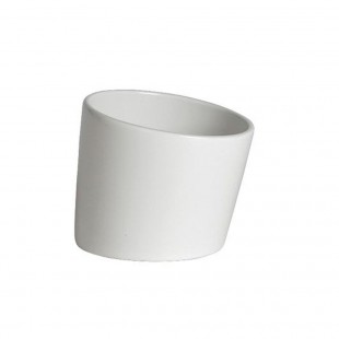 Steelite 11210599 8 Oz Tilt Pot Vitrified China Mustard Pot with Durable Design
