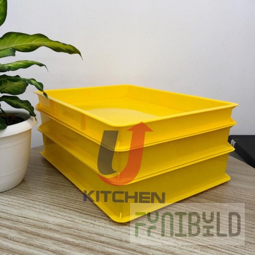 Tray 270x135x20mm, white/yellow H-2 A