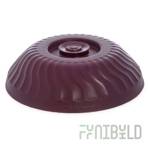 Dinex DX340061 Turnbury Cranberry Insulated Meal Delivery Dome for 9
