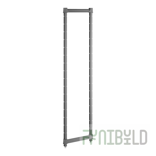 Cambro CBPK1872580 18 Inch Post Kit Camshelving Basics Plus Plastic