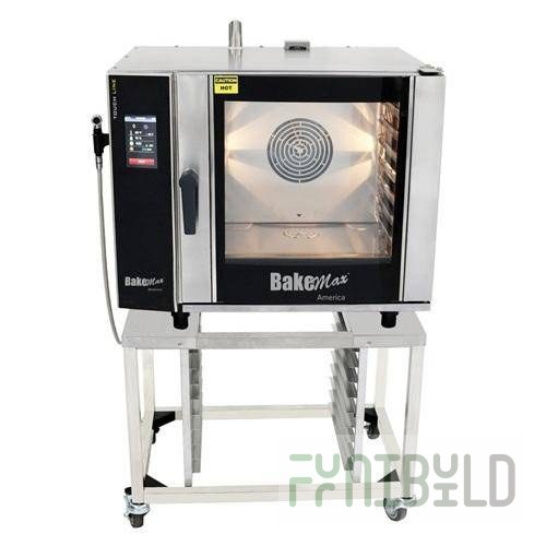 BakeMax BATCO6G 40 Inch Combi Oven Gas with 6 Pan Capacity 30000 BTU