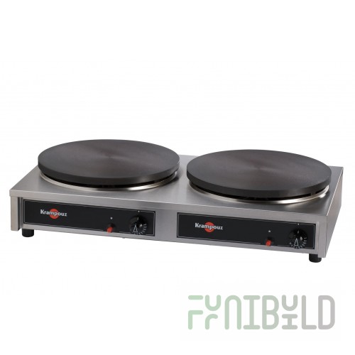 Eurodib CGCIM4 Krampouz Crepe Maker Gas 15-3/4